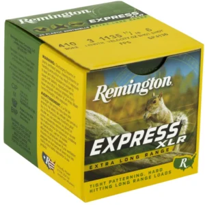 REMINGTON EXPRESS LEAD AMO 410GA 6SHOT 11/16OZ 3IN 1135 FPS 25RD (10 BOX CASE) 20775