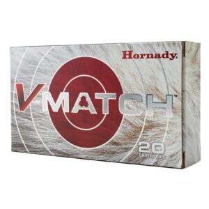 HORNADY V-MATCH AMO 6MM ARC 80GR ELD-VT 20RD ( 10 BOXES PER CASE )