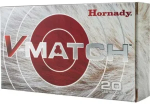 HORNADY V-MATCH AMO 6.5 GRENDAL 100GR ELD-VT 20RD ( 10 BOXES PER CASE )