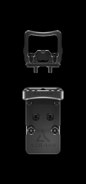 RADIAN GUARDIAN + SIX COMBO OPTIC GUARD & BACK UP IRONS GLOCK MOS  HS 407/507 BLACK