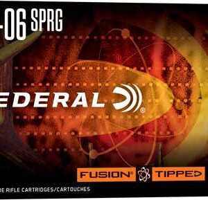 FEDERAL FUSION RIFLE AMO 30-06 SPRINGFIELD 180GR SP 20RD BOX (10 BOX CASE)
