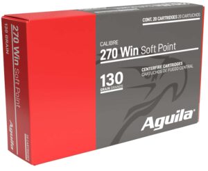 AGUILA AMO 270 WIN 130GR SP 20RD 3060FPS (10 BOX CASE)