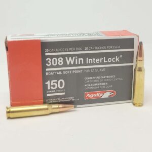 AGULA AMO 308 WIN 150GR SP 20RD 2820FPS (10 BOX CASE)