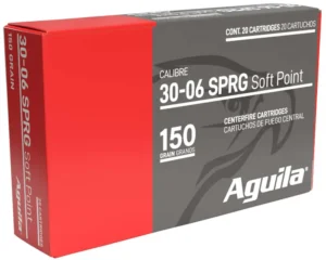 AGUILA AMO 30-06 SPRINGFIELD 150GR SP 20RD 2910FPS (10 BOX CASE)