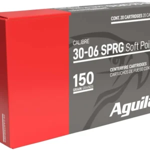 AGUILA AMO 30-06 SPRINGFIELD 150GR SP 20RD 2910FPS (10 BOX CASE)
