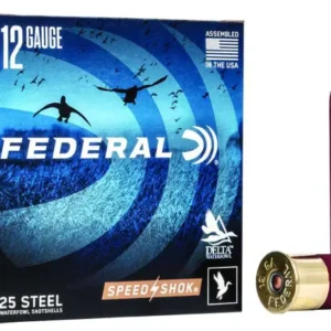 FEDERAL SPEED SHOK STEEL AMO 12GA #4 3-1/2" 1-3/8OZ 25RD (10 BOX CASE)