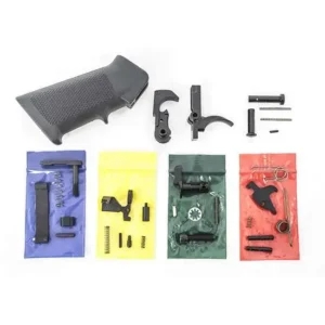 CMMG AR15 COMPLETE LOWER PARTS KIT WITH  PISTOL GRIP BLACK