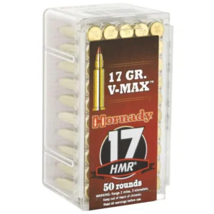 HORNADY RIMFIRE VARMINT EXPRESS AMO 17 HMR 17GR V-MAX 50RD (40 BOX CASE)