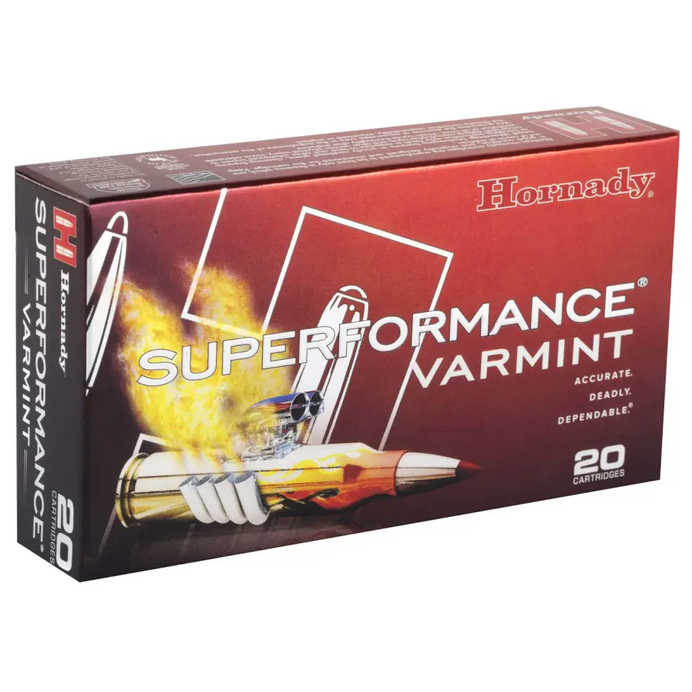 HORNADY SUPERFORMANCE VARMINT AMO 204 RUGER 40GR V-MAX SPF 20RD (10 BOX CASE)