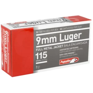 AGUILA AMO 9MM LUGER 115GR FMJ 50RD (20 BOXES PER CASE)