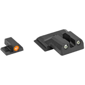MEPROLIGHT HYPERBRIGHT SIGHTS S&W M&P NON-EZ MOFELS ORANGE FRONT BLACK REAR