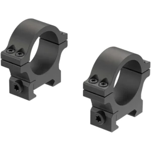 LEUPOLD OPEN RANGE CROSS-SLOT RINGS 30MM  LOW MATTE