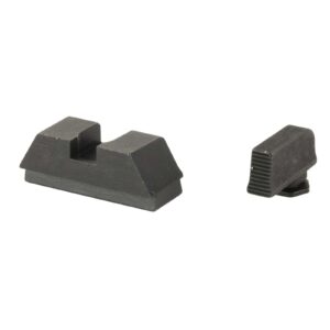 AMERIGLO SIGHT SET GLOCK TALL BLACK FRONT FLAT BLACK REAR