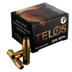 G2 RESEARCH TELOS AMO 38 SPECIAL +P 105GR 1170 FPS 20-RD ( 25 BOX PER CASE )