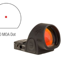 TRIJICON SRO ADJ SIGHT LED 5MOA RED