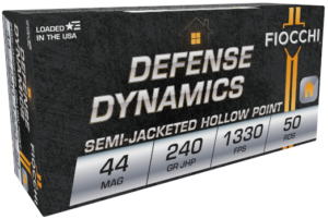 FIOCCHI AMO 44 REM MAG 240GR JHP  50-RD ( 10 BOXES PER CASE )