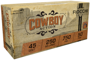 FIOCCHI AMO 45 COLT 250GR LRNFP 50-RD (10 BOX CASE)