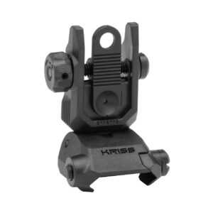 KRISS USA REAR FLIP-UP SIGHT BLK STEEL