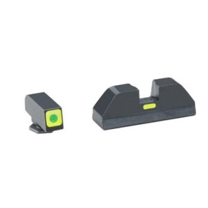 GREEN SIGHT SET FOR GLOCK~ LARGE FRAME