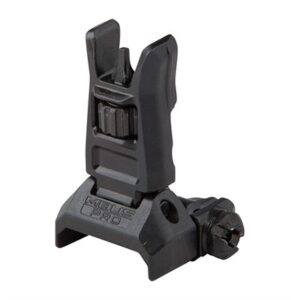 MBUS PRO FRONT SIGHT FLIP-UP ADJUSTABLE STEEL BLACK