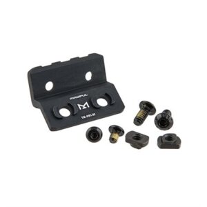 M-LOK OFFSET LIGHT/OPTIC MOUNT BLACK