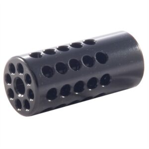 COMPENSATOR 22 CALIBER 1/2-28 ALUMINUM GLOSS BLACK