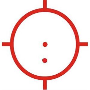 HWS EXPS3-2 NVG COMP HOLO. 68 MOA RED RING 1 MOA DOTSX2 BLK