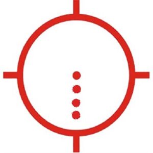 HWS EXPS3-4 NVG COMP HOLO. 68 MOA RED RING 1 MOA  DOTSX4 BLK