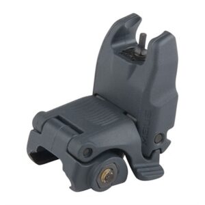 MBUS FRONT SIGHT FLIP-UP POLYMER FOR AR-15 STEALTH GRAY