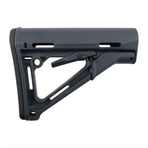 CTR COLLAPSIBLE MIL-SPEC CARBINE STOCK FOR AR-15 GRAY