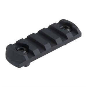 M-LOK RAIL 5-SLOT PICATINNY 2.375''ALUMINUM FOR AR-15 BLACK