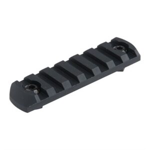 M-LOK RAIL 7-SLOT PICATINNY 3.125'' ALUMINUM FOR AR-15 BLACK