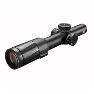 VUDU 1-6X24MM FFP ILLUMINATED RED SR1 MRAD BLACK