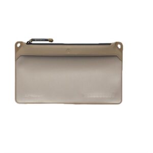 DAKA LARGE WINDOW POUCH FLAT DARK EARTH