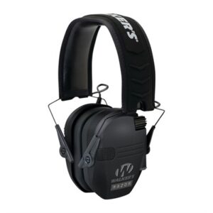 RAZOR SLIM ELECTRONIC MUFFS, BLACK