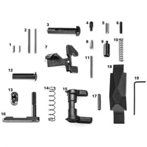 AR-15 ULTRA DUTY LOWER PARTS KIT BLACK