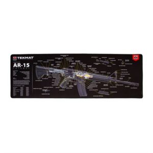 TEKMAT ULTRA 44 AR-15 CUT AWAY GUN CLEANING MAT BLACK