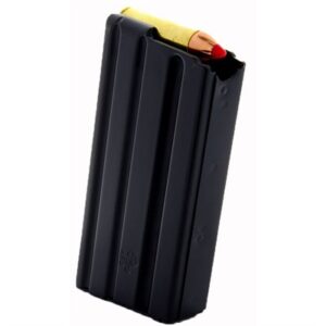 AR-15 MAGAZINE 450 BUSHMASTER 5RD STAINLESS STEEL BLACK