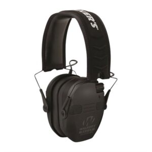RAZOR SLIM ELECTRONIC QUAD EAR MUFF W/ BLUETOOTH BLACK