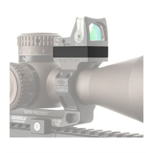 ROF RISER 10MM FOR TRIJICON RMR/SRO BLACK