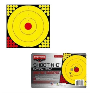 LONG RANGE SHOOT-N-C BULLSEYE TARGET 5 PACK