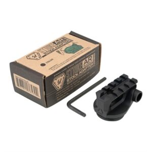 AR-15 PICATINNY STOCK ADAPTER BLACK