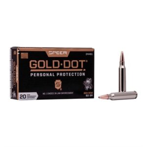 GOLD DOT 223 REMINGTON 62GR GOLD DOT SOFT POINT 20/BOX