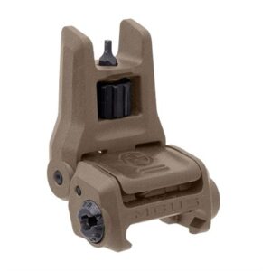 MBUS 3 FRONT SIGHT  FLIP-UP ADJUSTABLE POLYMER FDE