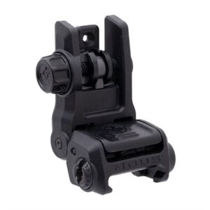 MBUS 3 REAR SIGHT FLIP-UP ADJUSTABLE POLYMER BLACK