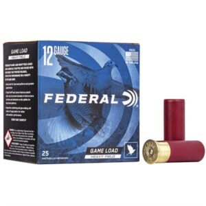 GAME LOAD UPLAND HF 12 GAUGE 2-3/4'' 1-1/8 OZ #8 SHOT 25/BOX