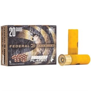 PREMIUM  20 GAUGE 2-3/4'' 20-PELLET #3 BUCKSHOT 5/BOX