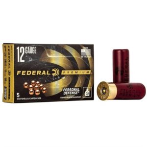 PREMIUM PERSONAL DEFENSE 12GA 2-3/4'' 9-PELLET #00 BUCK 5/BOX