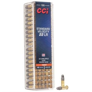 22 LONG RIFLE 40GR LEAD ROUND NOSE 100/BOX