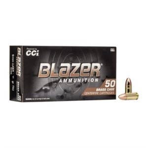 BLAZER 9MM LUGER 115GR FULL METAL JACKET 50/BOX